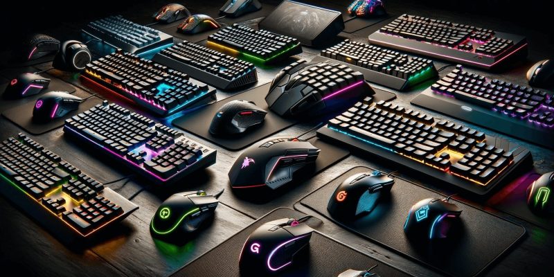 gaming keyboards and mice